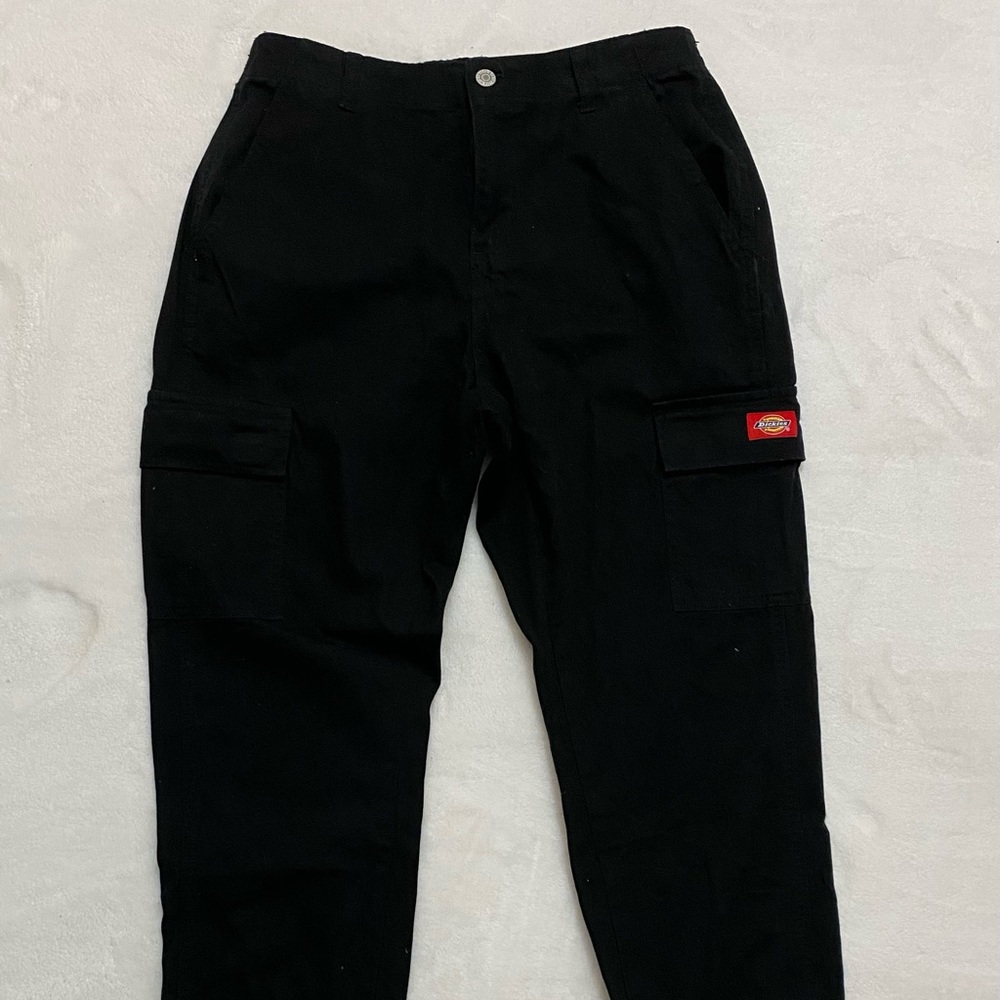 Dickies Black Cargo Track Pants